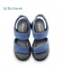 Poyouli 簡約質感厚底涼鞋-藍
