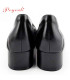 POYOULI韓系文青圓方頭低跟娃娃鞋-黑